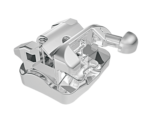 metal self-ligating braces