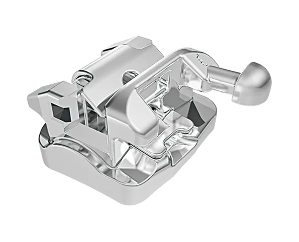 metal self-ligating braces