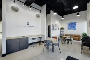 Reception at boss orthodontics Kyle, Kyle orthodontics office