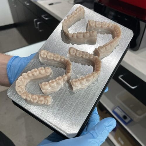 3D printing in-house aligners and retainers crop