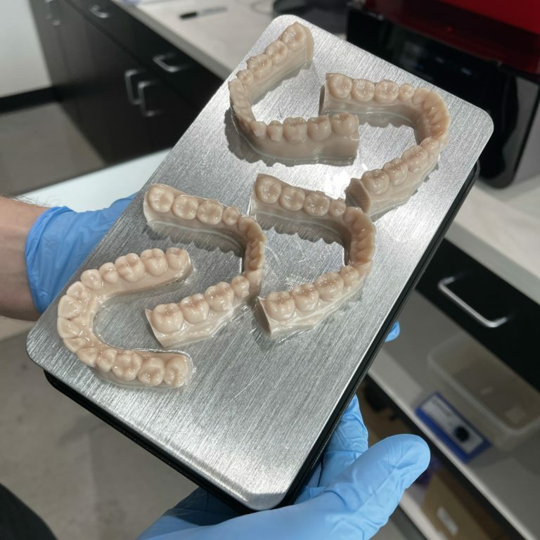Printing Teeth Models
